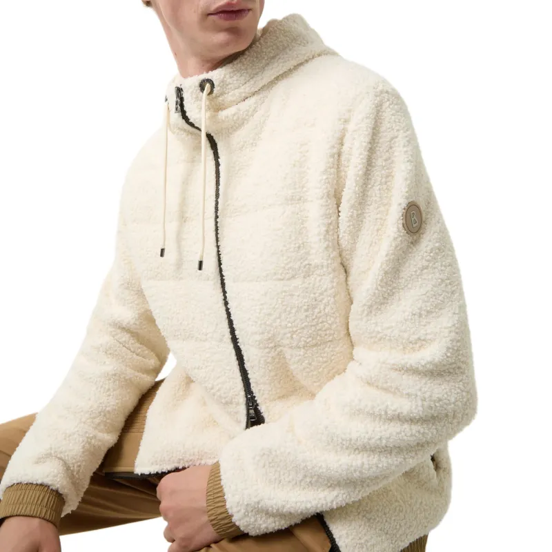BOGNER SS24 Puffer Jacket Men's Gray White-6