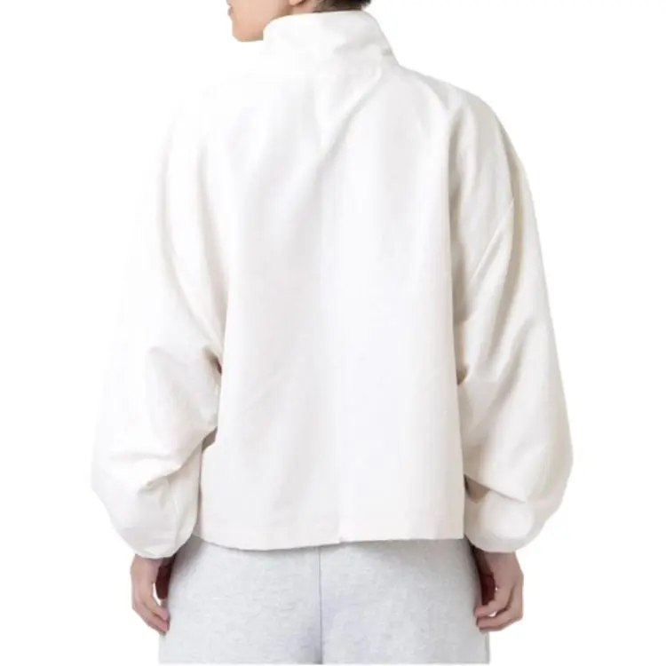 New Balance Sport Essentials Oversized Jacket Jackets Coats Women's White-4