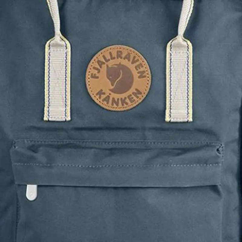 Fjallraven Kanken Recycled Polyester/Organic Cotton Backpack Regular Unisex Lake Blue-3