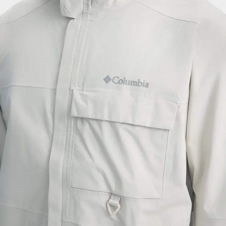 Columbia Transit SS25 Waterproof And Warm Windbreaker Jacket Men's Gray-5
