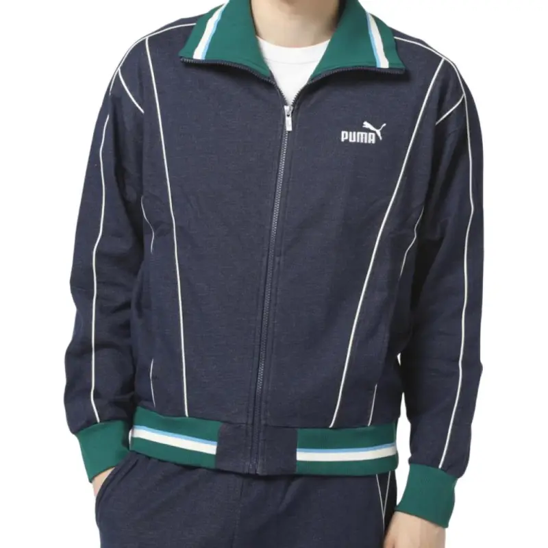 PUMA Jackets & Coats Men's Navy Blue-2