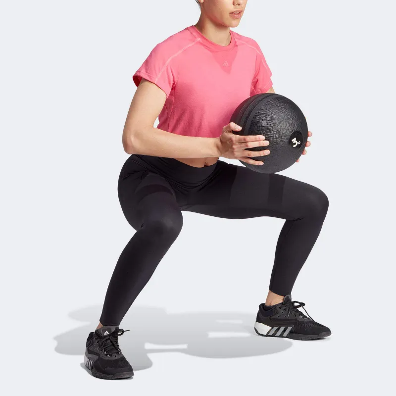 Adidas Crop Tops Women's Pink-2