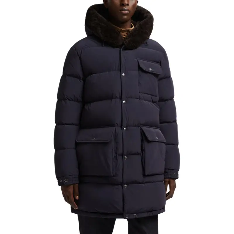 Moncler Rowan Hooded Long Padded Jacket-5