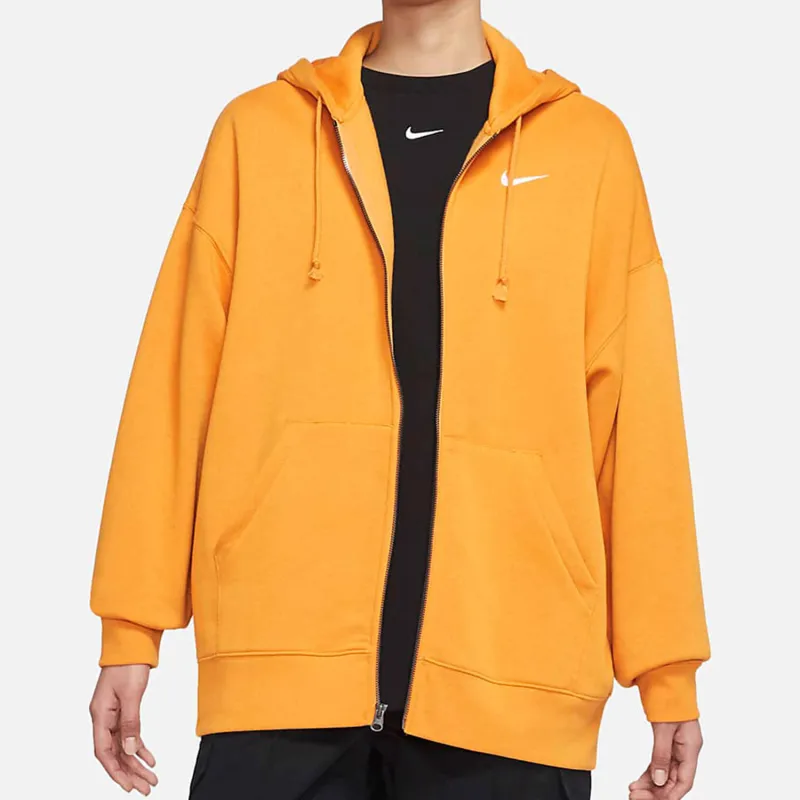 Nike Sweatshirts Women's Light Curry Yellow-3