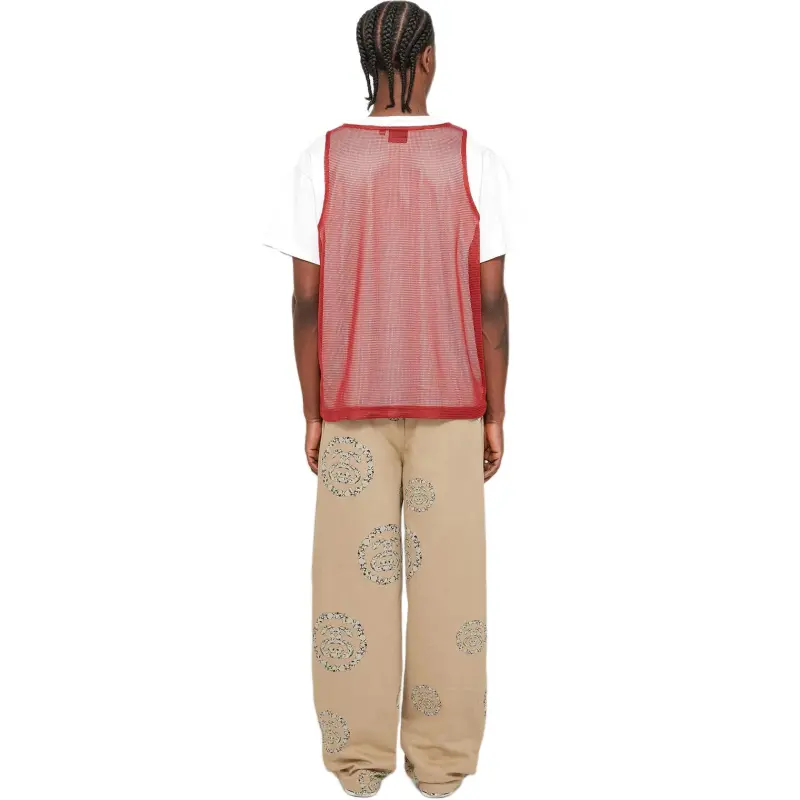 Denim Tears X Stussy Double S Wreath Gym Tank-10