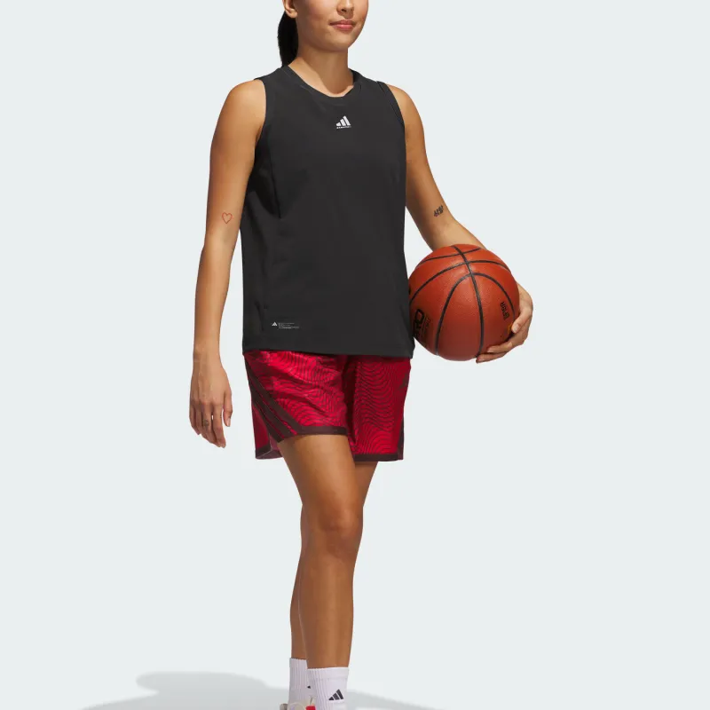 Adidas Climacool SELECT WOVEN TANK TOP Basketball Jersey Women's Black-3