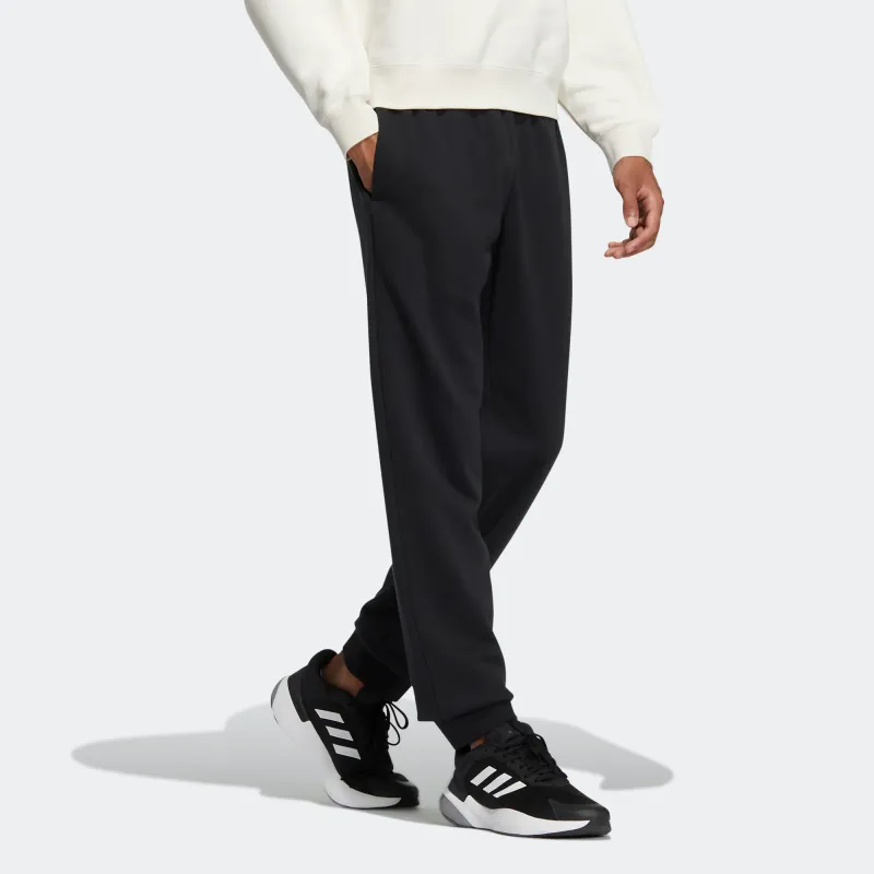 Adidas Knitted Sweatpants Men Black-3
