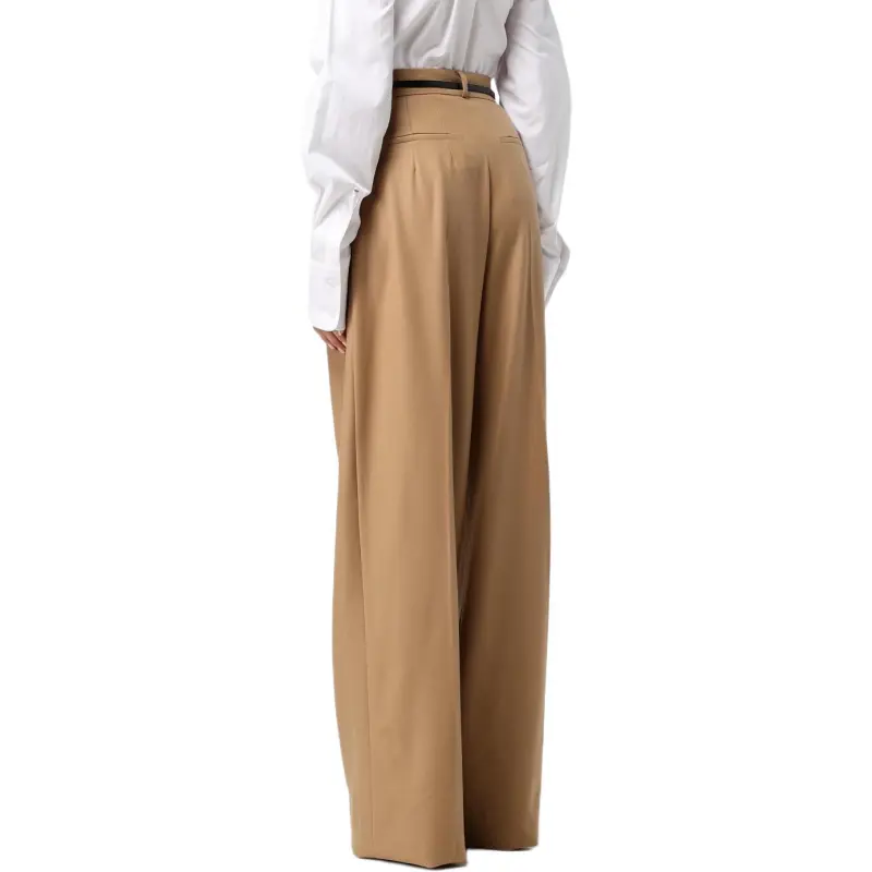SportMax Kiens12 Belted Wide Leg Pants-1