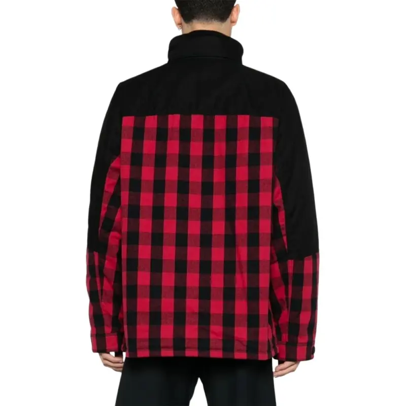 JUNYA WATANABE Logo Patch Checked Jacket-4