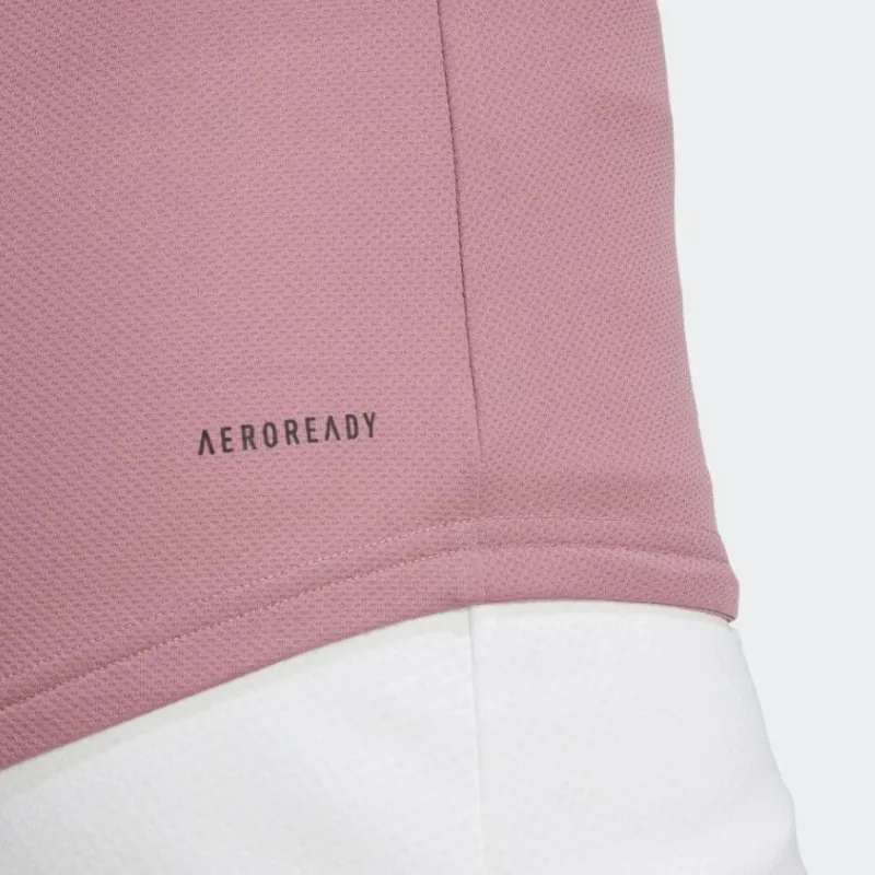 Adidas Polo Shirts Women's Pink-5