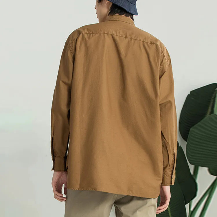 Lee Shirts Men Dark Brown-3