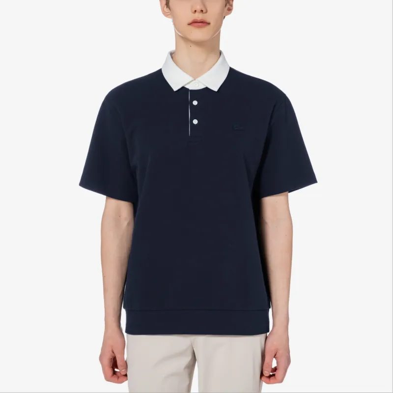 LACOSTE Polo Shirt Men's Dark Blue-1