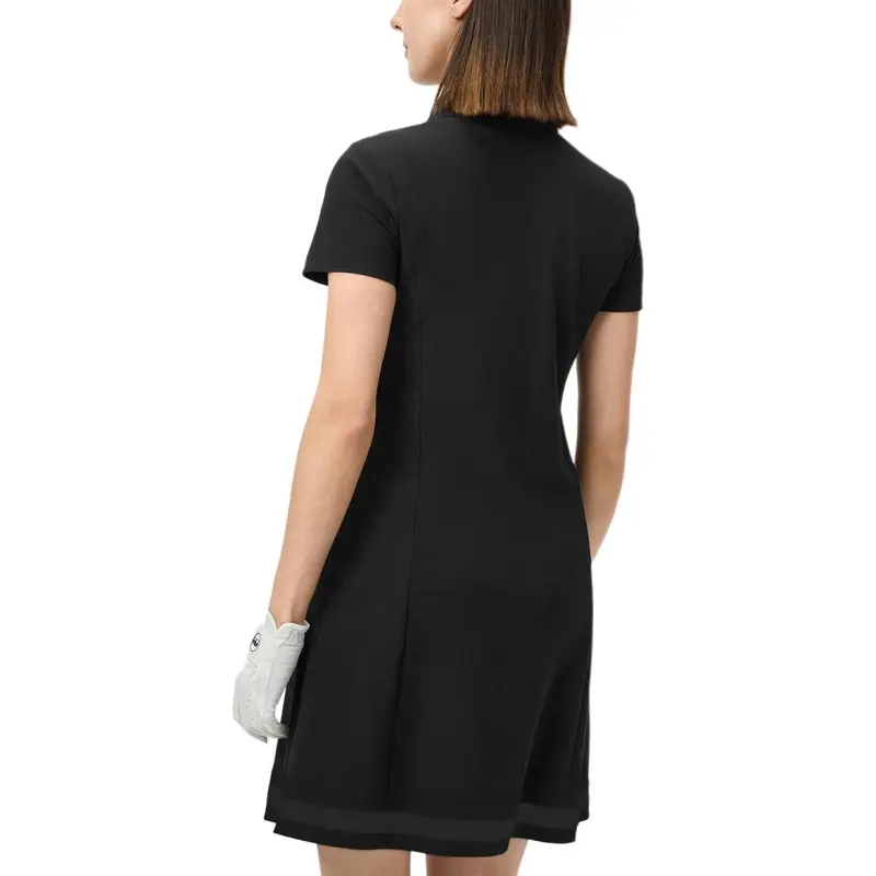 FILA Golf Series Short Sleeved Dress Women's Pitch Black BK-4
