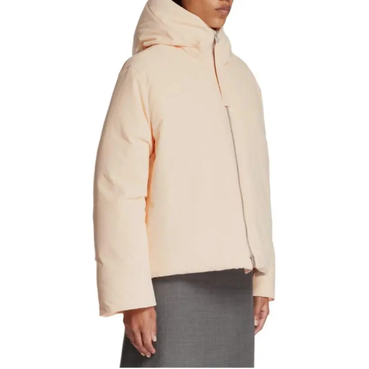 JIL SANDER + Padded Zipped Down Jacket-3