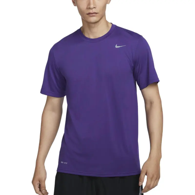 Nike T-Shirt Men's Courtyard Purple/Cool Gray-1