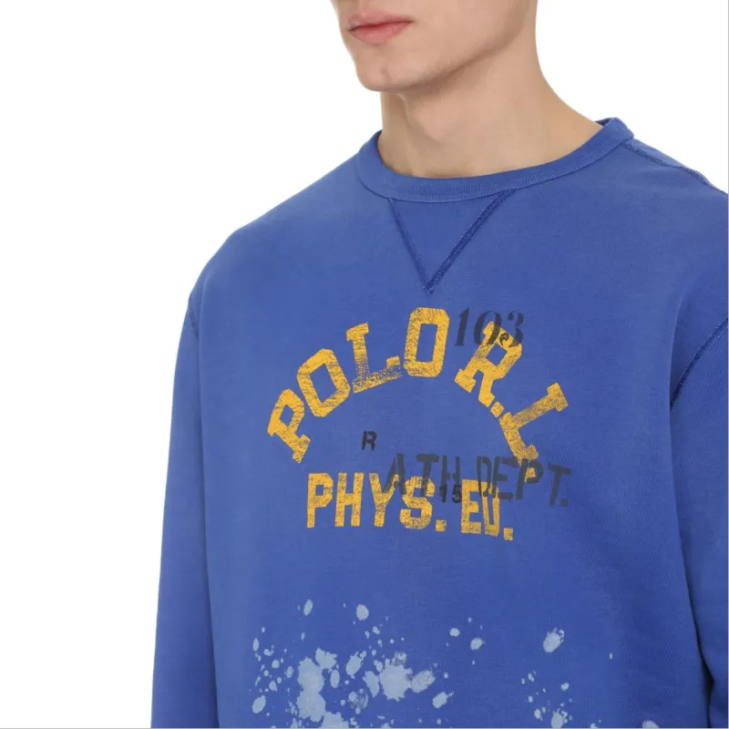 Polo Ralph Lauren SS22 Sweatshirt Men's Blue-4
