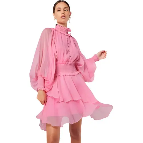 ELLIATTCOLLECTIVE Long Sleeved Dresses Women's Pink