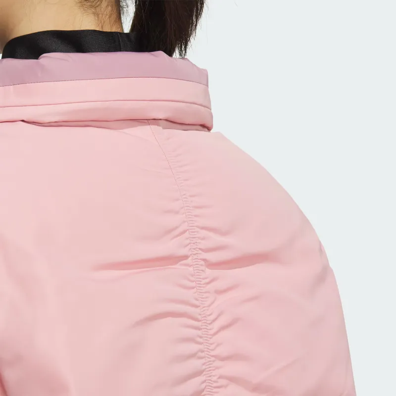 Adidas Originals FW24 NON QUILTING SHORT DOWN Jackets Coats Women's Miracle Purple Pink-4