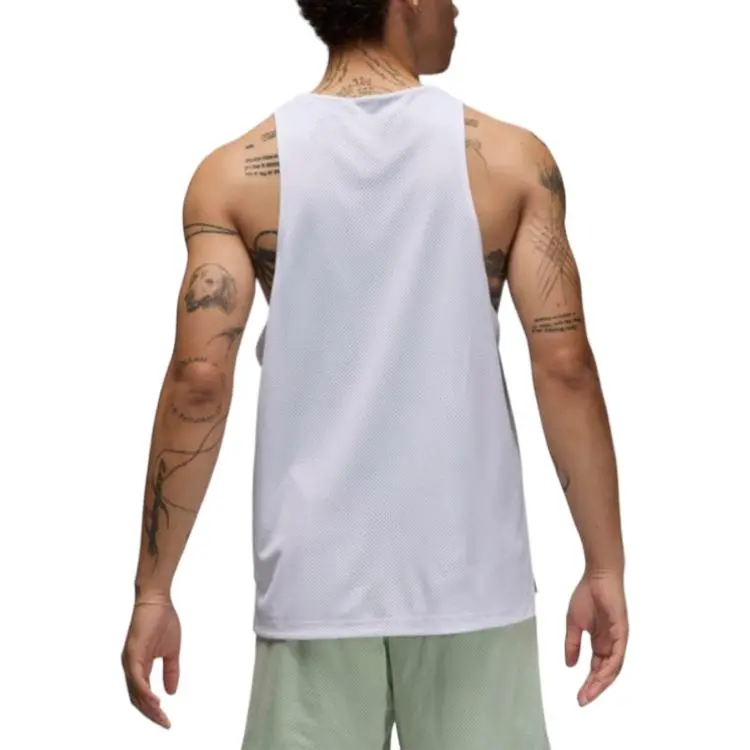 Jordan Flight MVPMesh SS25 Tank Top Men's White/Seafoam Stone Color/Seafoam Stone-2
