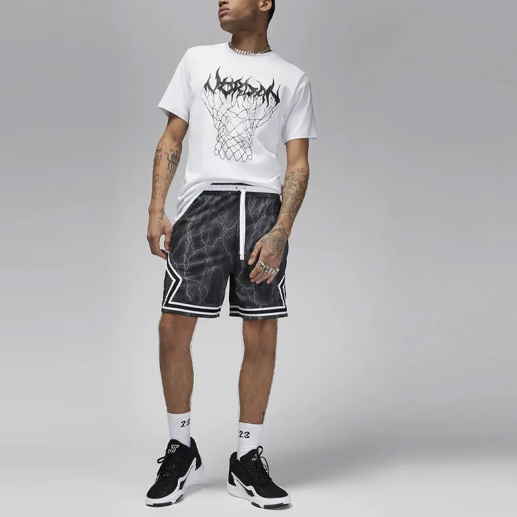 Jordan Dri FIT Sport T Shirt Men's White-2