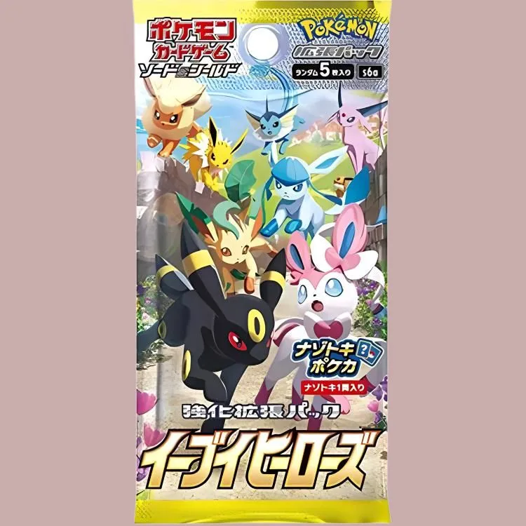 Pokemon Pokémon Tcg Sword & Shield Enhanced Expansion Pack Eevee Heroes Box Korean-1