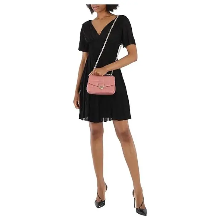 MICHAEL KORS Soho Leather Shoulder Bag Crossbody Bag Women's Rose Pink-5