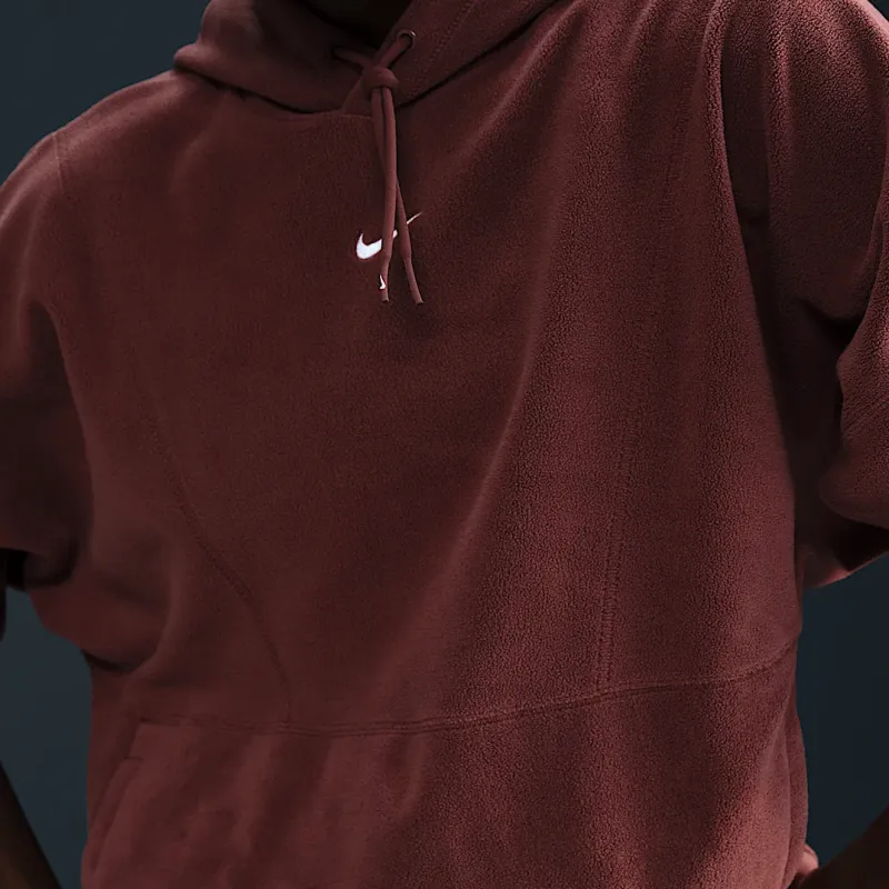 Nike One Women's Oversized Therma FIT Pullover Fleece Hoodie-3
