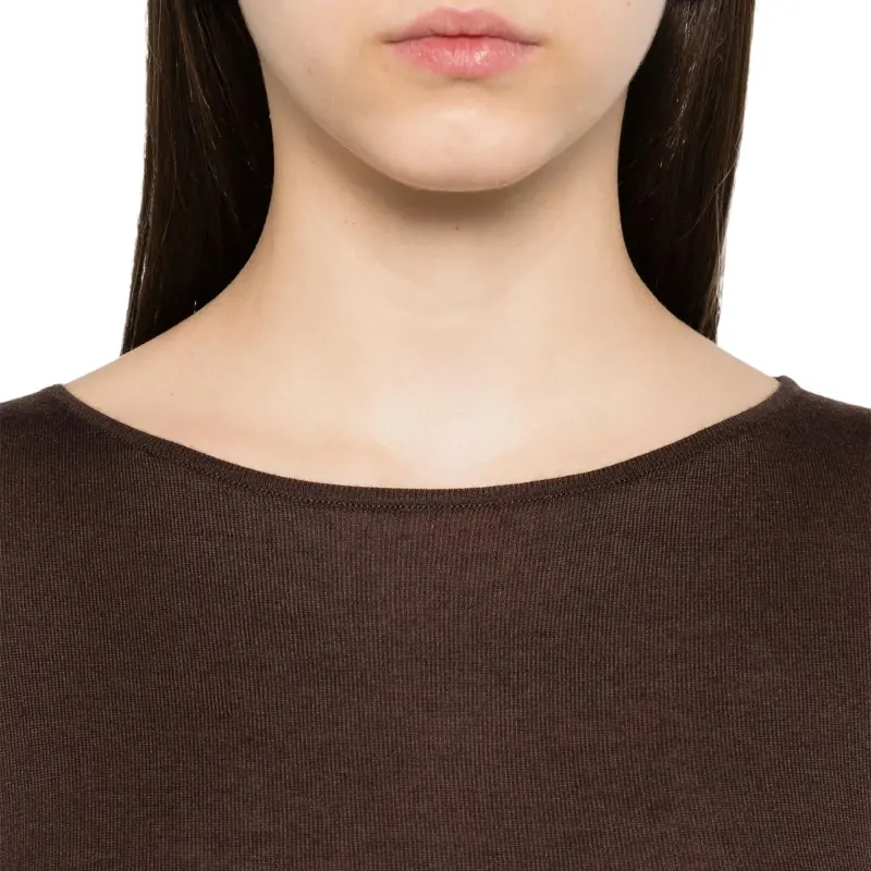 Brunello Cucinelli SS25 Cashmere Sweater Women's Coffee-4