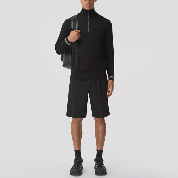 Burberry Sweaters Men Black-2