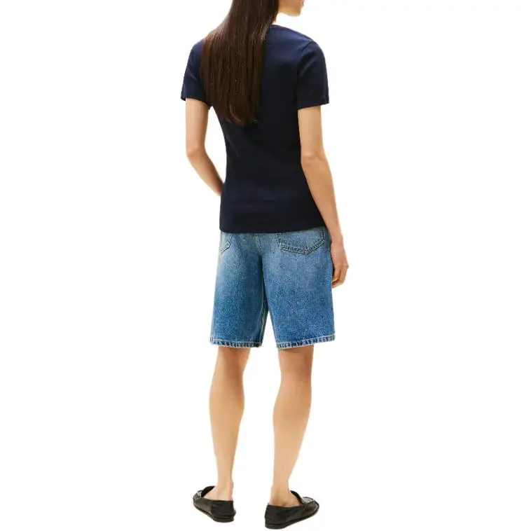 Tommy Hilfiger Regular T Shirt Women's Marine Blue-4