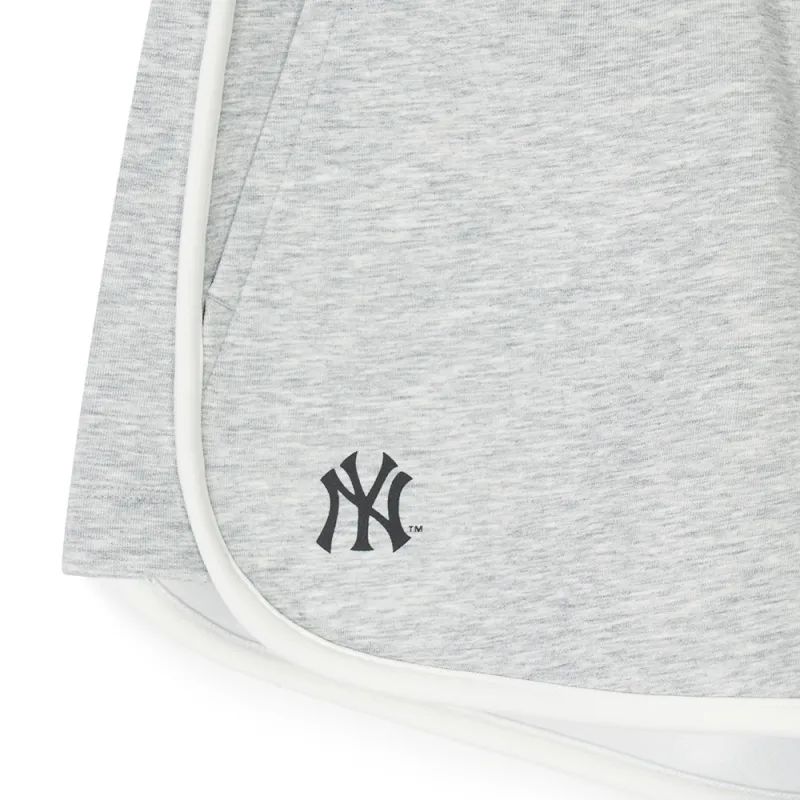 MLB Casual Shorts Women's Heather Gray-2