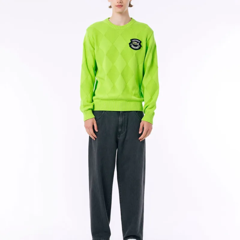 LACOSTE Knitwear Men's Light Green-2