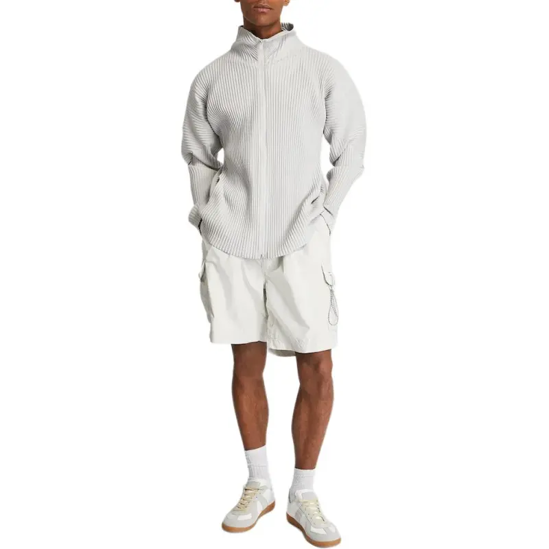 Homme Plissé Issey Miyake Jackets & Coats Men's Gray-2