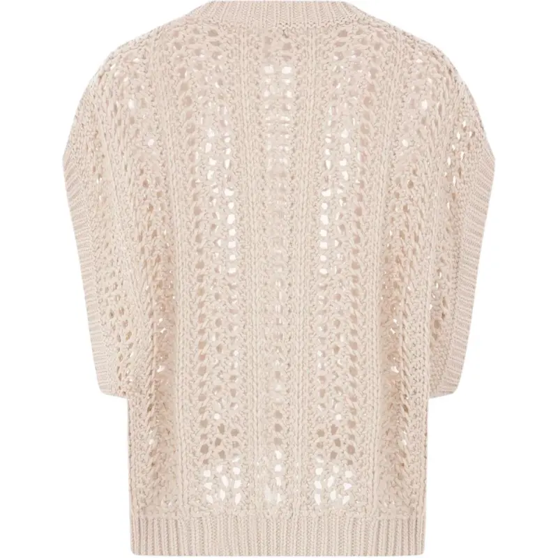Brunello Cucinelli Crewneck Knitted Top-1
