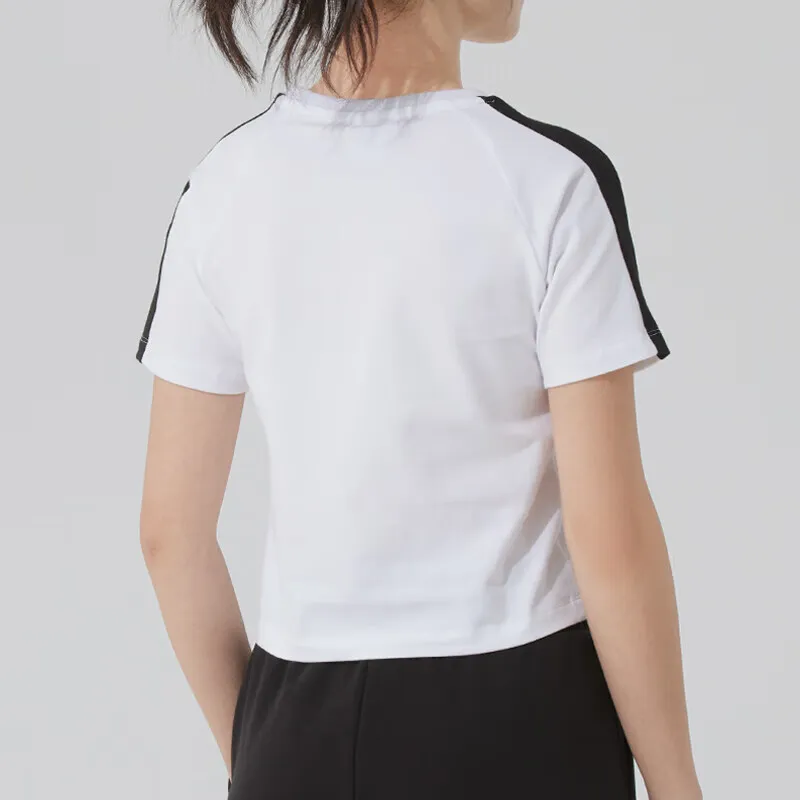 PUMA T7 Raglan Sleeve T Shirt Women's White-3