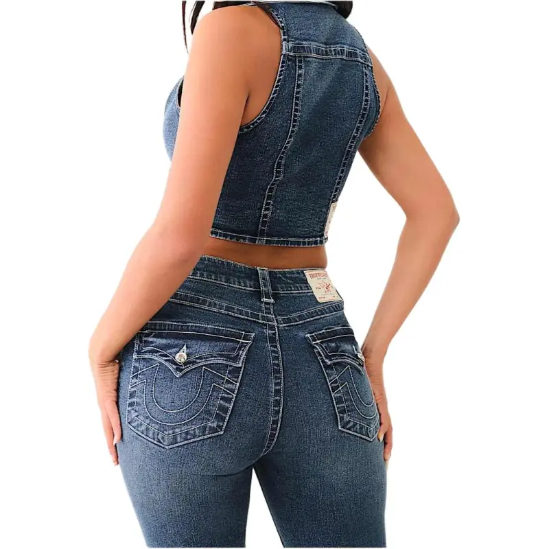 TRUE RELIGION Tank Top Women's Blue-1