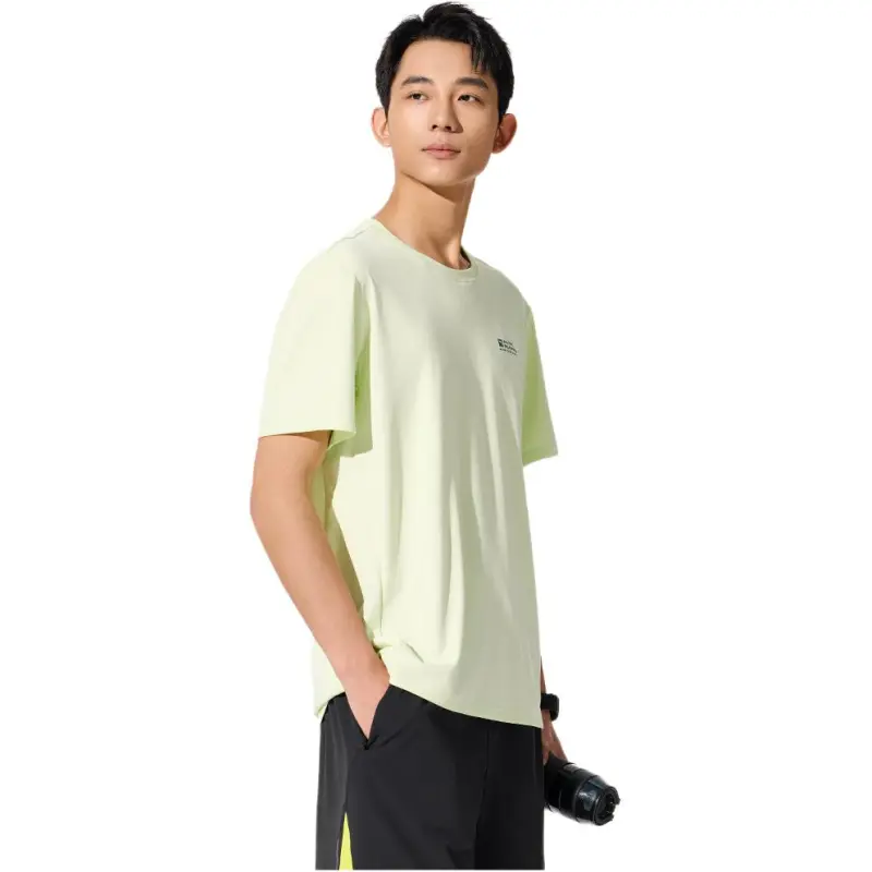 Anta Running Collection T Shirt Men's Silent Green-0