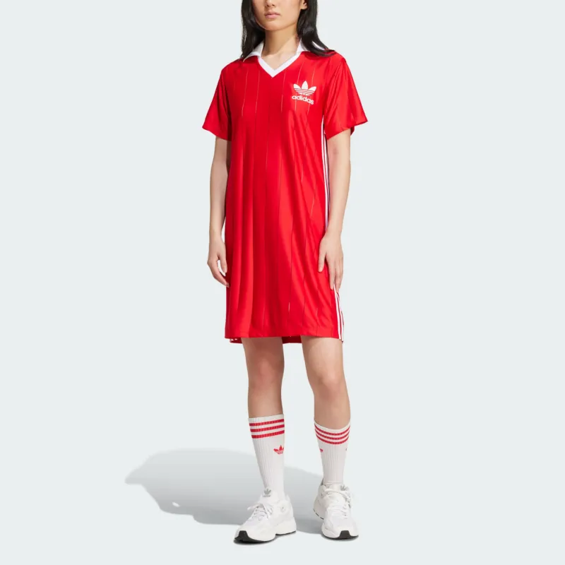 Adidas Adicolor 3-Stripes Pinstripe Dress-1