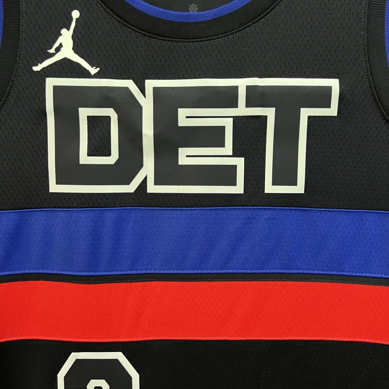 Nike Jordan Nba Detroit Pistons Cade Cunningham Statement Edition Swingman Jersey-2