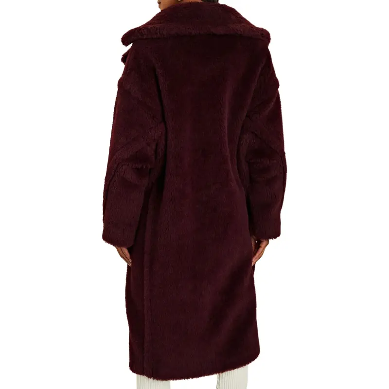 MaxMara Coats Women's Burgundy-2