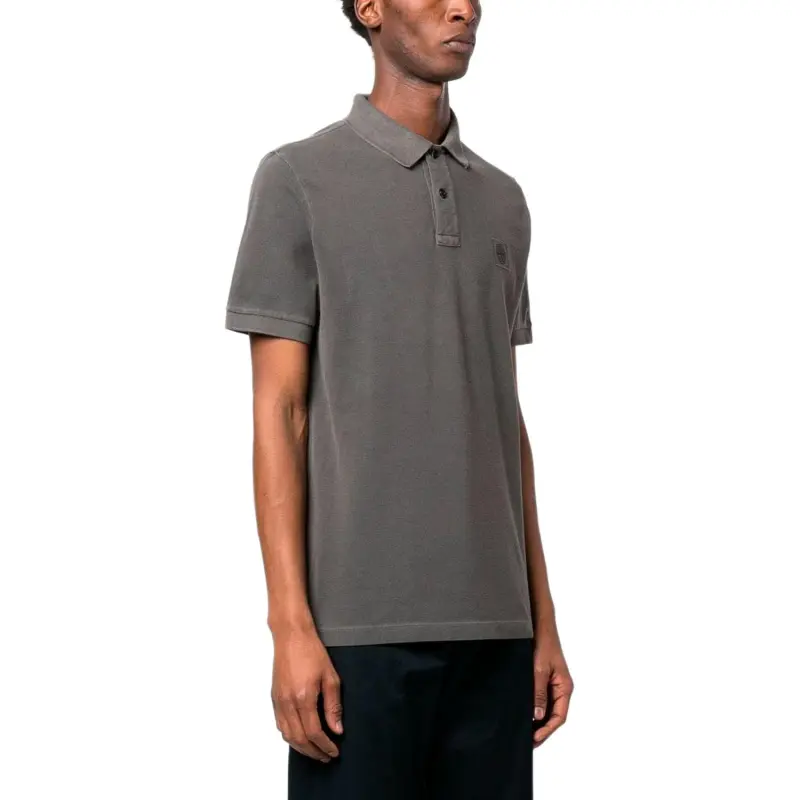 STONE ISLAND POIO Shirt Men's Steel Gray-3