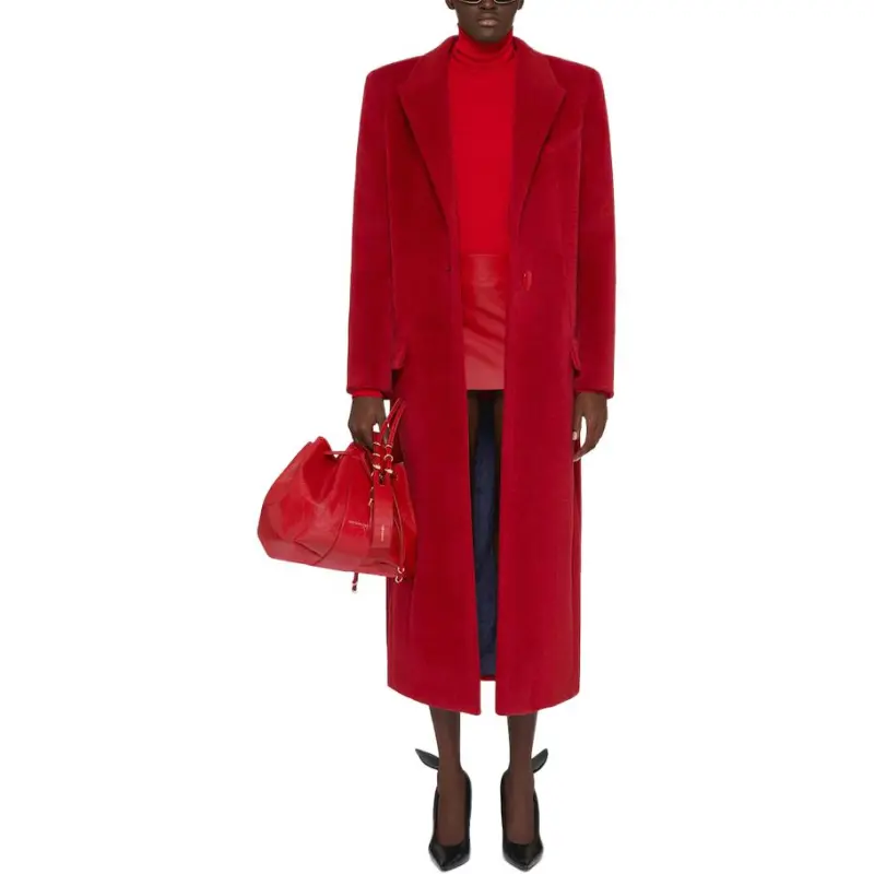 Givenchy Single Breasted Long Coat-1