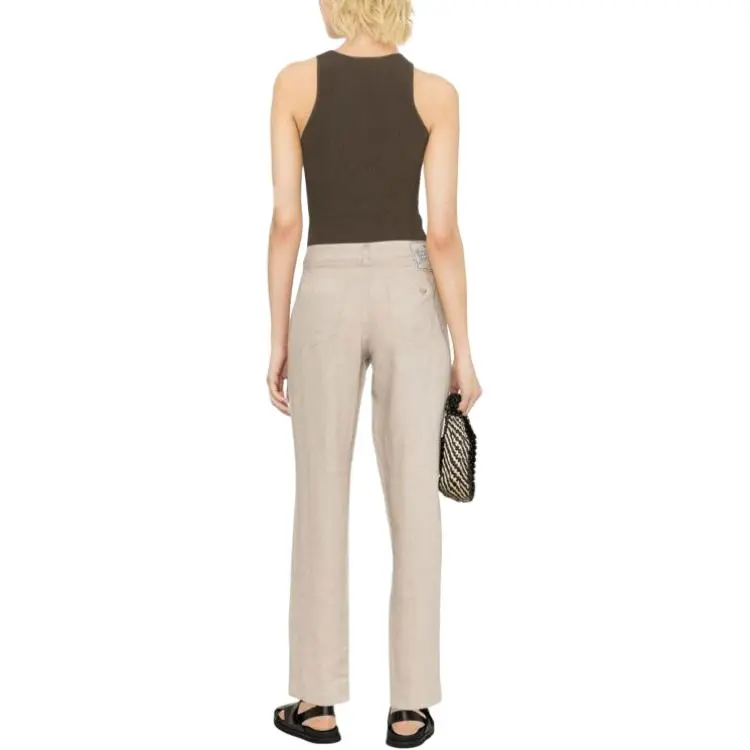EMPORIO ARMANI SS23 Jeans Women's Khaki-2