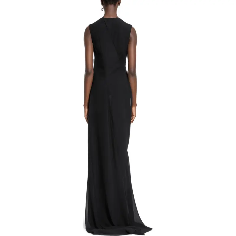 Ann Demeulemeester Sleeveless Dress Women's Black-1