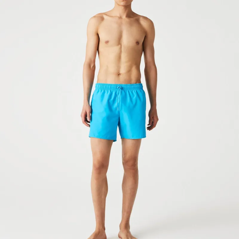 LACOSTE Logo-embroidered Swim Shorts-3