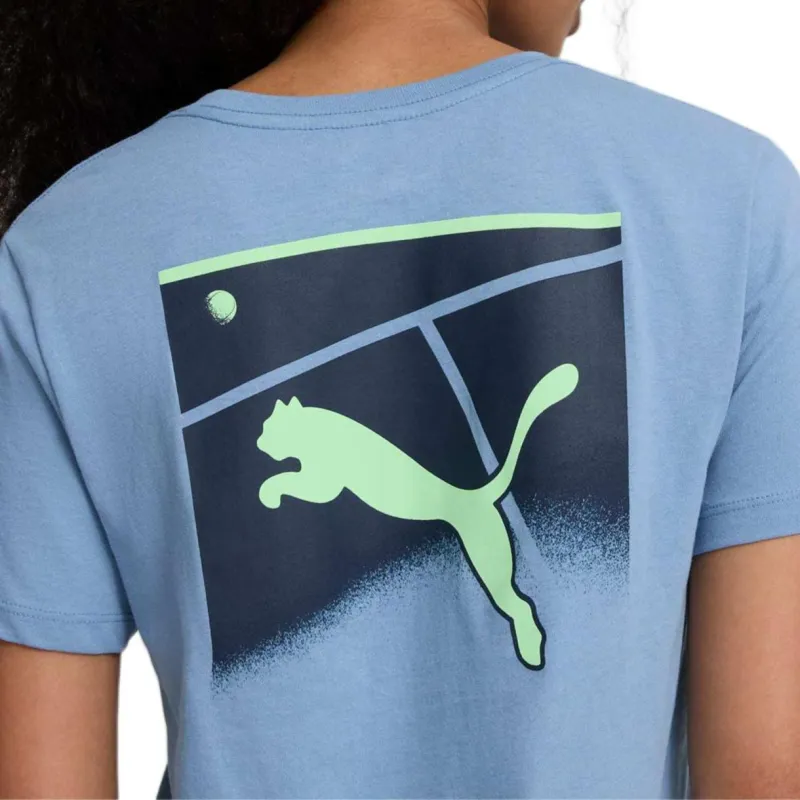 PUMA Camiseta De Mujer Cancha De Tenis-3