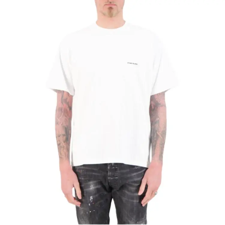 STONE ISLAND T Shirt Men's White-3