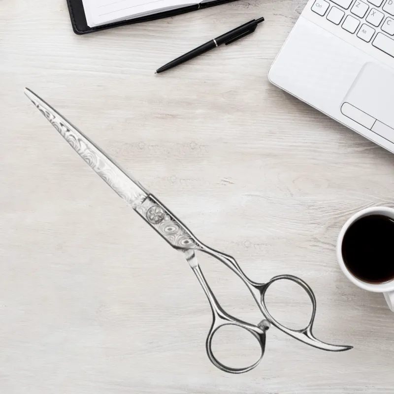 EUROSTIL STEEL Hairdressing Scissors Haircuts 1 Pack-2