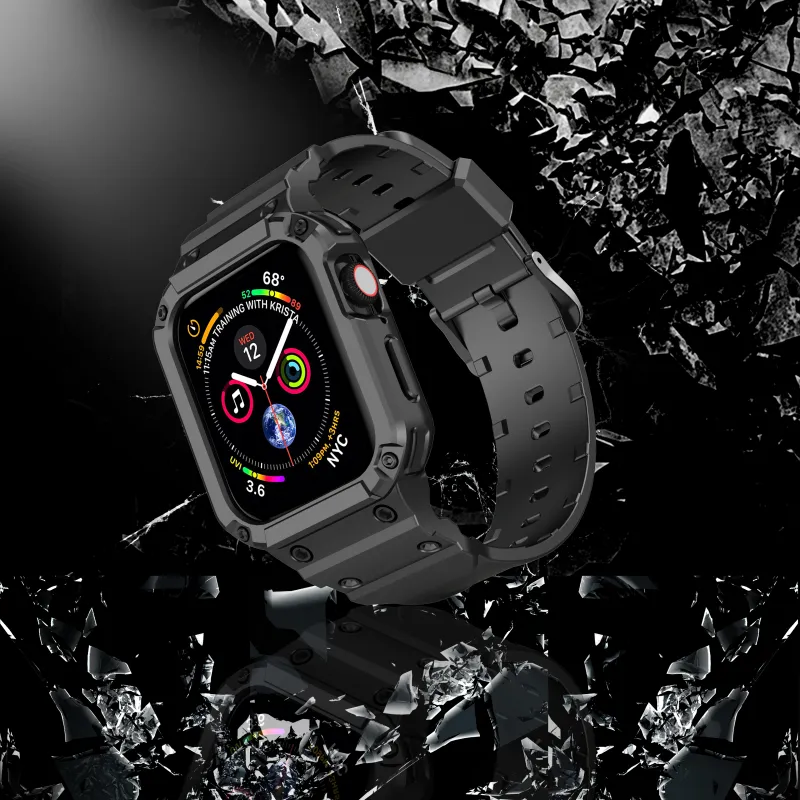 KVZUVUU Apple Compatibility Watch Band TPU Material-3
