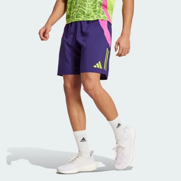 Adidas Soccer Bottoms Men's Dark Purple-3